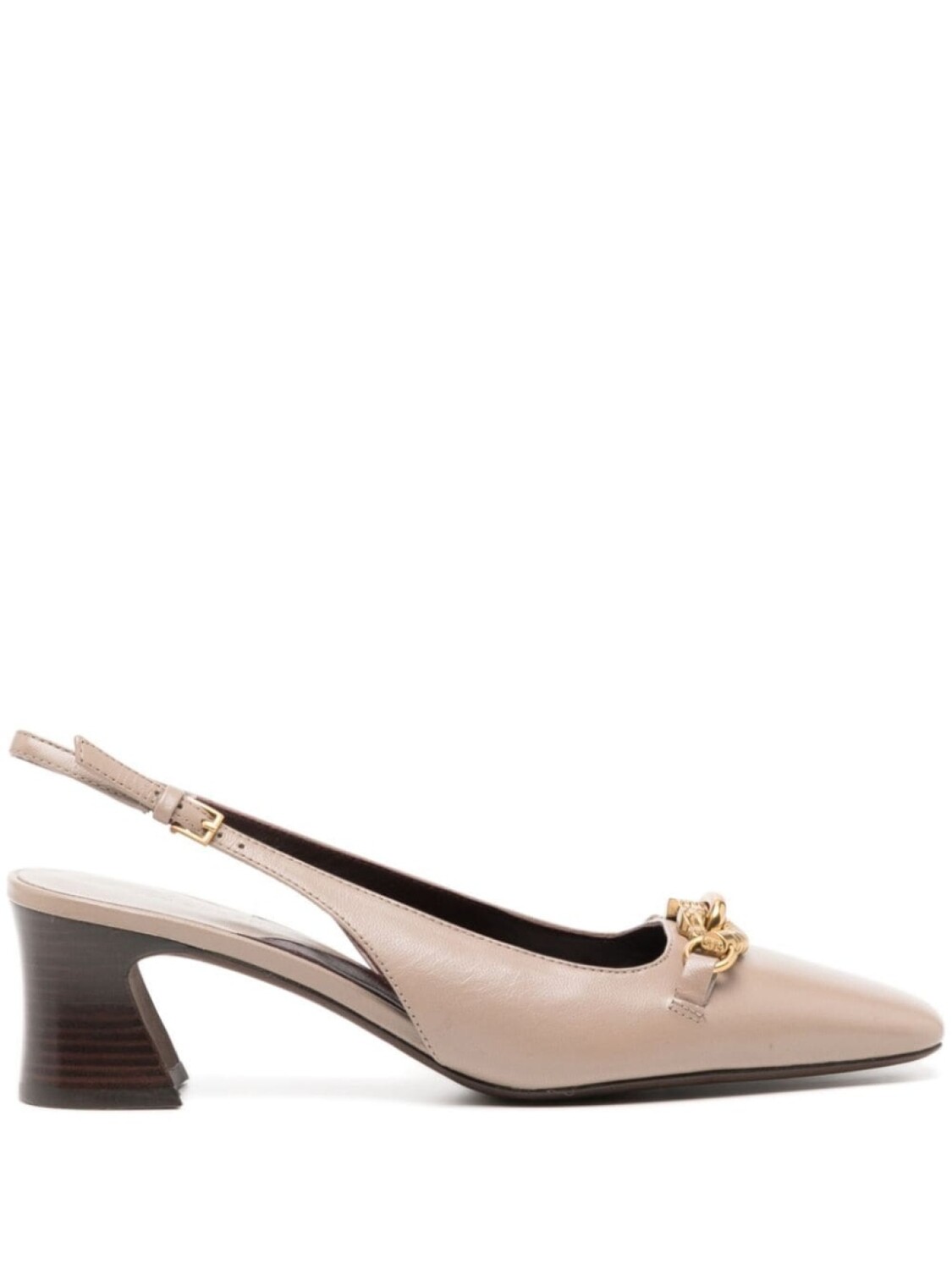 

Tory Burch туфли Jessa 55 с ремешком на пятке, серый