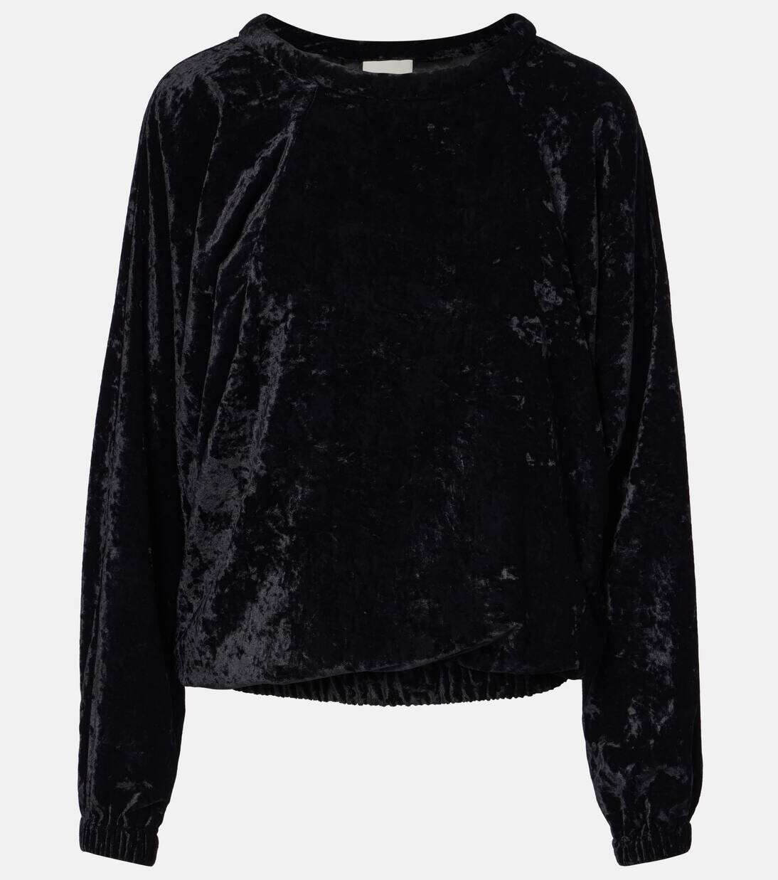 

Верх из бархата Dabia Isabel Marant, черный