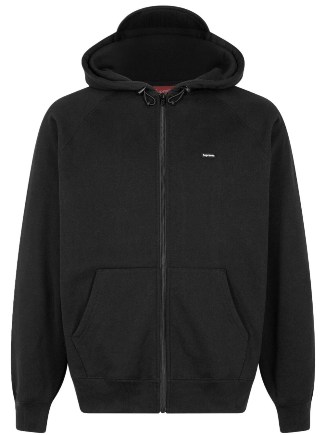 

Худи с жаккардовым логотипом Supreme, черный