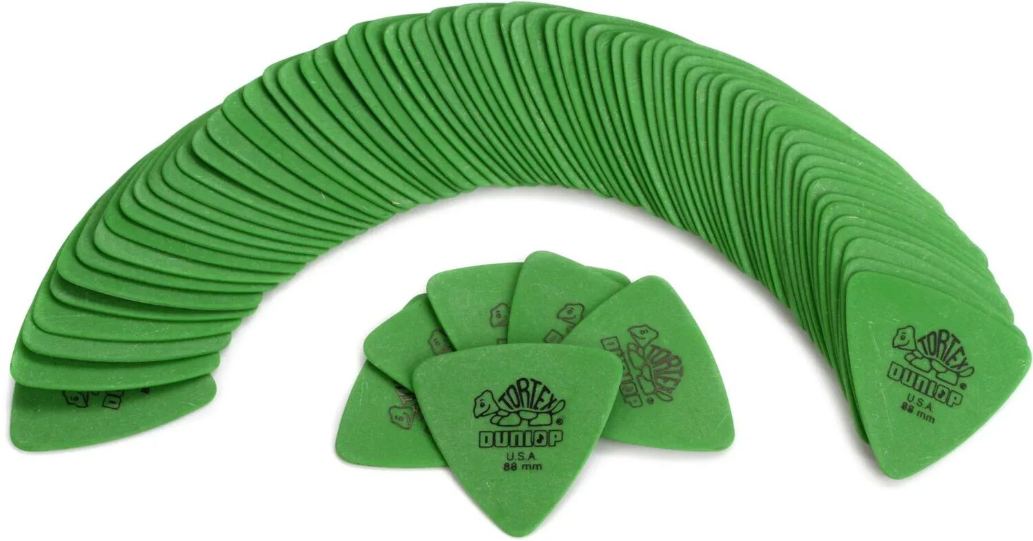 

Медиаторы Dunlop Tortex Triangle, зеленые, 0,88 мм (72 шт. в упаковке)