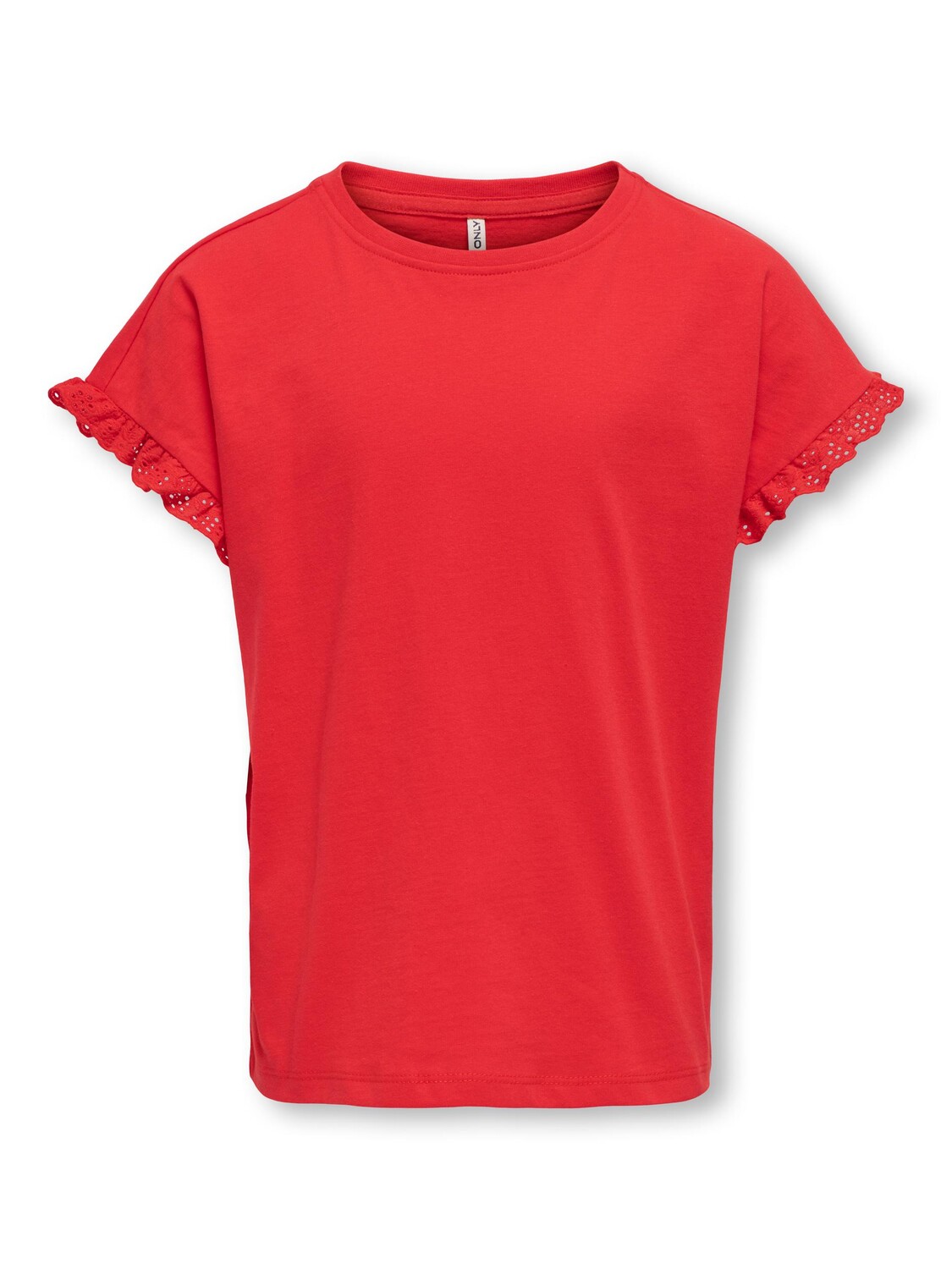 

Футболка KIDS ONLY KOGIRIS S/S EMB TOP JRS, цвет flame scarlet