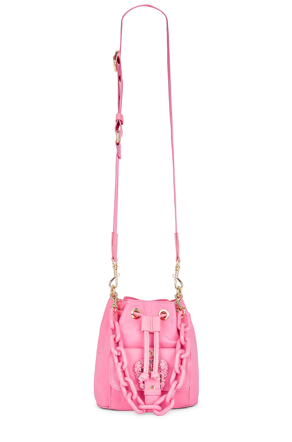 

Сумка Versace Jeans Couture Drawstring, цвет Baby Pink