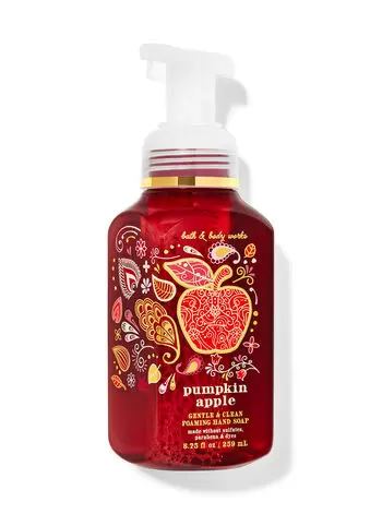 

Нежное пенящееся мыло для рук Pumpkin Apple, 8.75 fl oz / 259 mL, Bath and Body Works