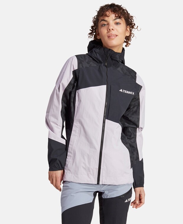 

Дождевик adidas, серебряный