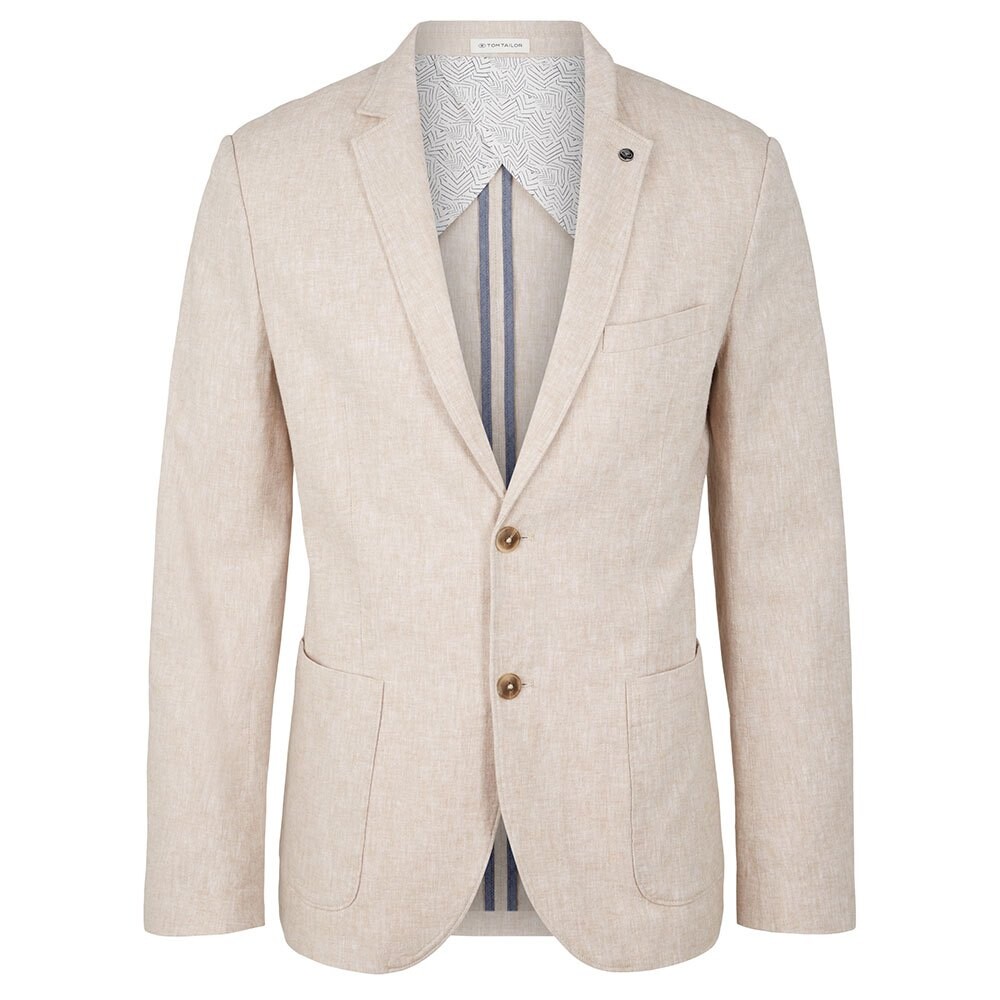 

Блейзер Tom Tailor Linen 1037190, бежевый