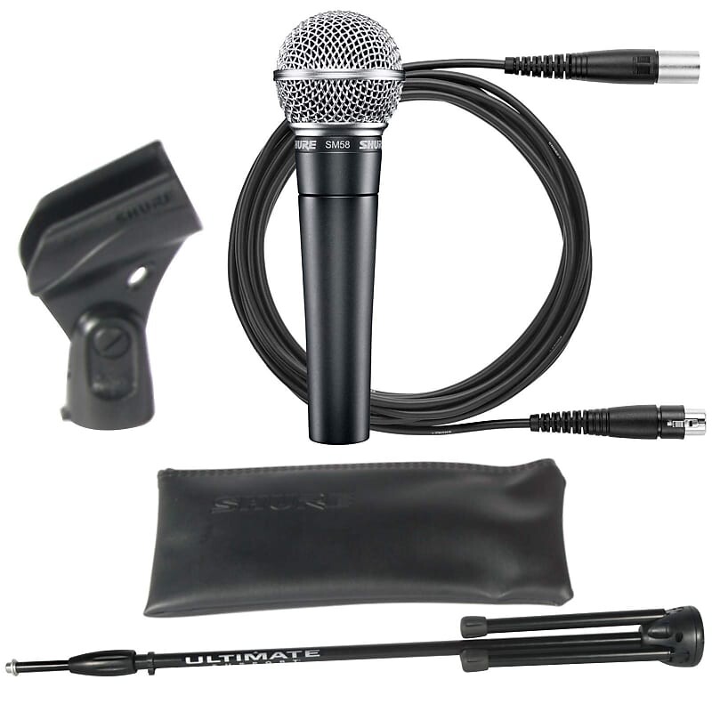 

Микрофон Shure SM58 Stage Performance Kit