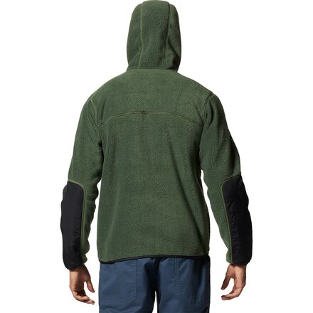 Флисовая толстовка HiCamp мужская Mountain Hardwear, цвет Surplus Green