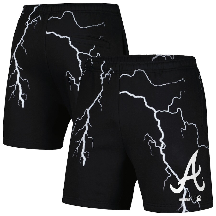 

Шорты PLEASURES Atlanta Braves, черный