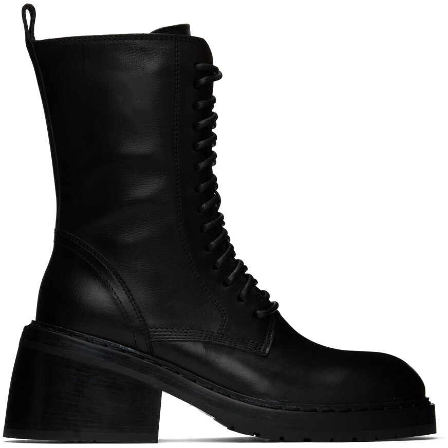 

Черные ботинки Ann Demeulemeester Heike, Черный