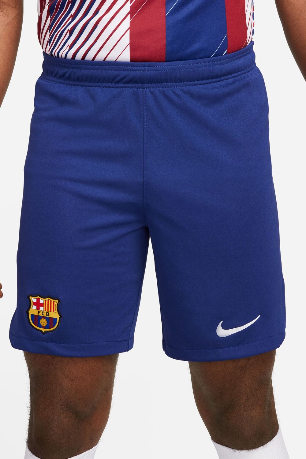 

Домашние футбольные шорты FC Barcelona Stadium 23/24 Nike, синий