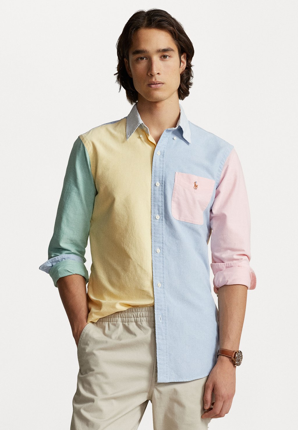 Рубашка LONG SLEEVE SPORT Polo Ralph Lauren, разноцветный