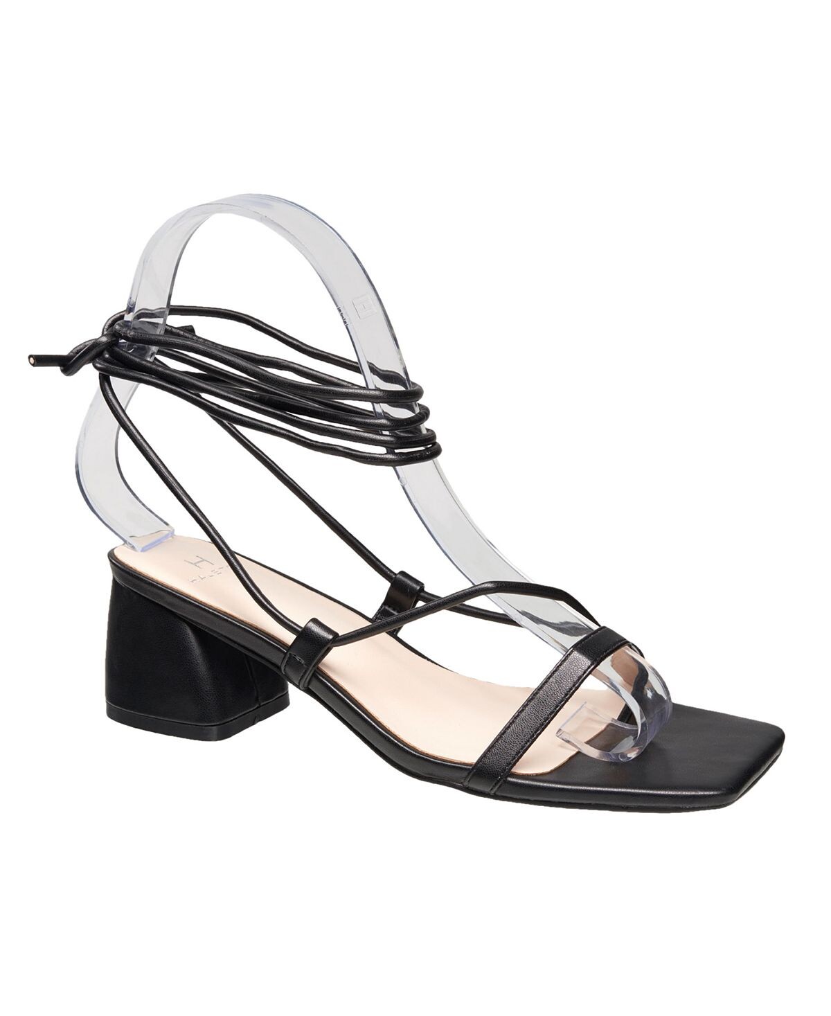 

Женские классические сандалии на шнуровке H Halston, черный