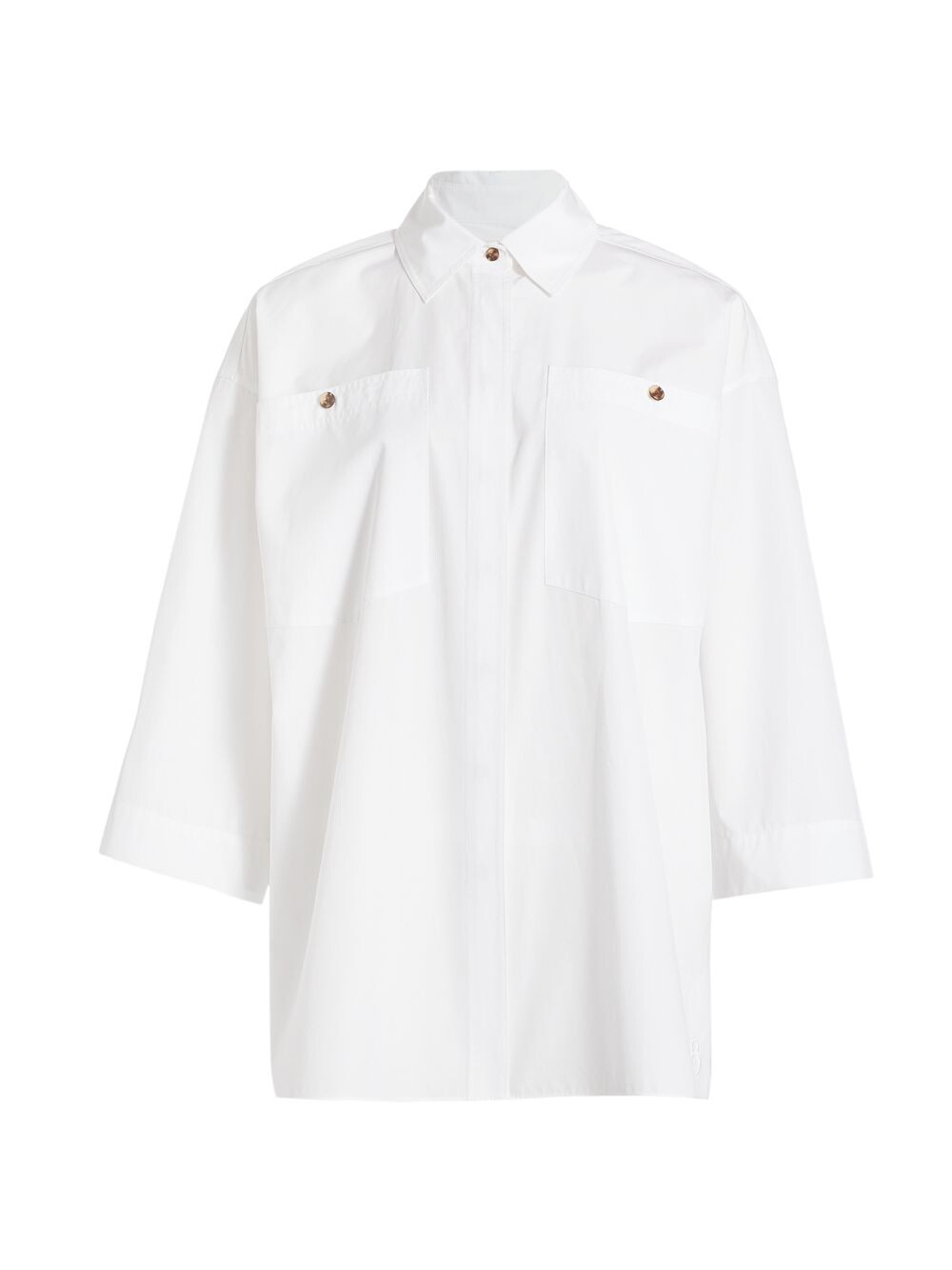 

Свободная рубашка разведчика Lafayette 148 New York, белый