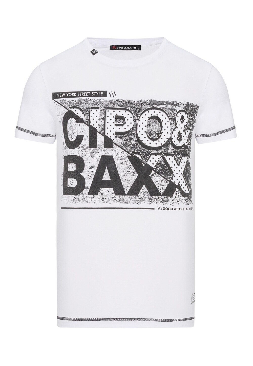 

Футболка Cipo & Baxx, белый