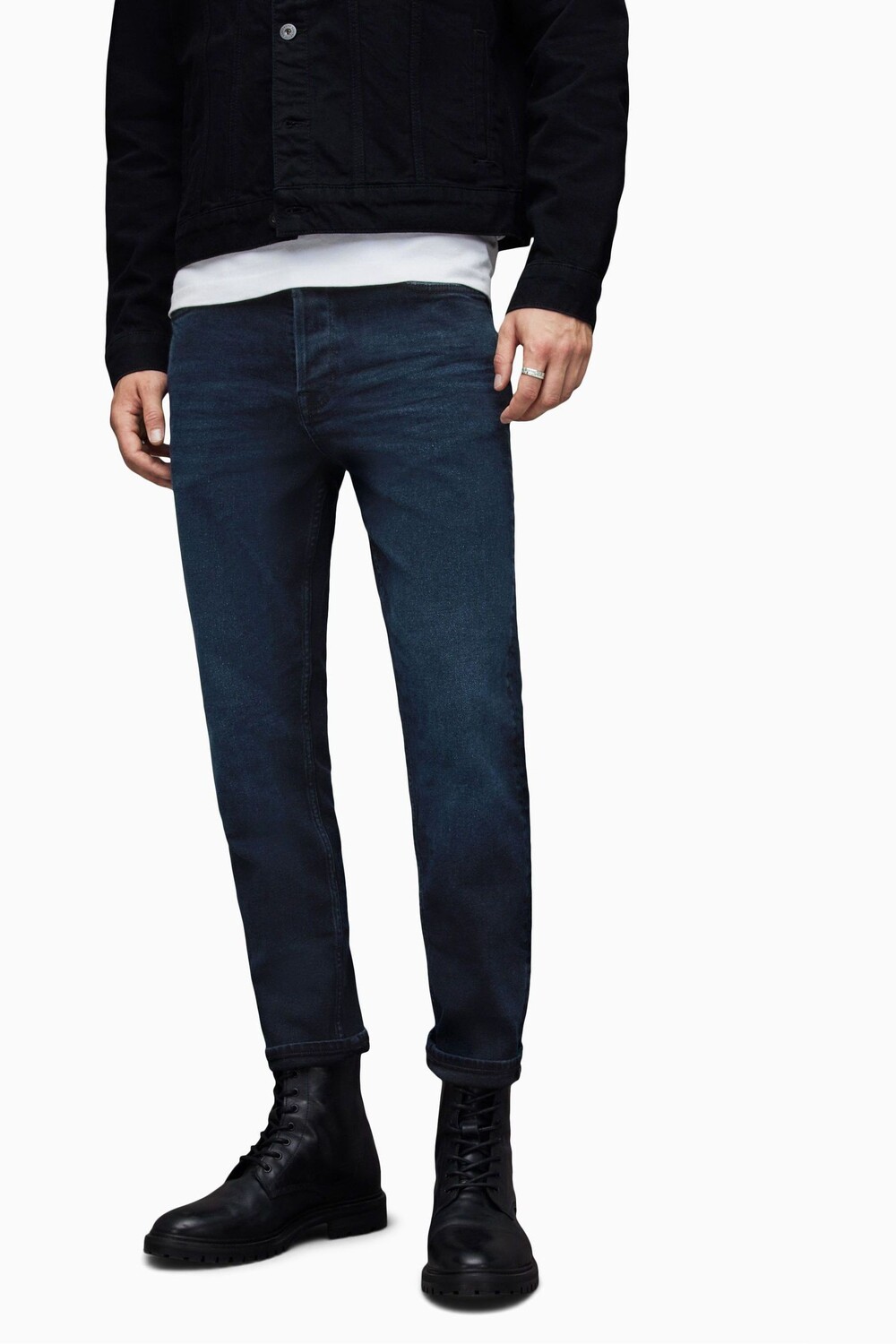 

Черные джинсы AllSaints Dean All Saints, черный
