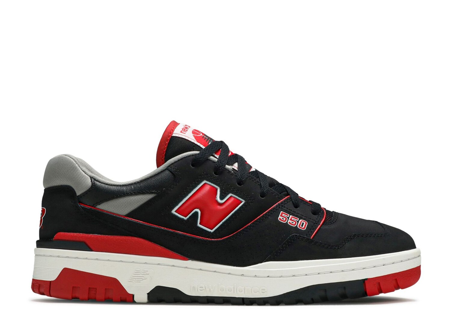 

Кроссовки New Balance 550 'Black Red', черный