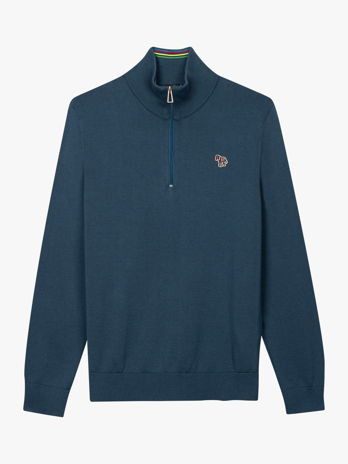 

Джемпер на молнии с логотипом Paul Smith, синий