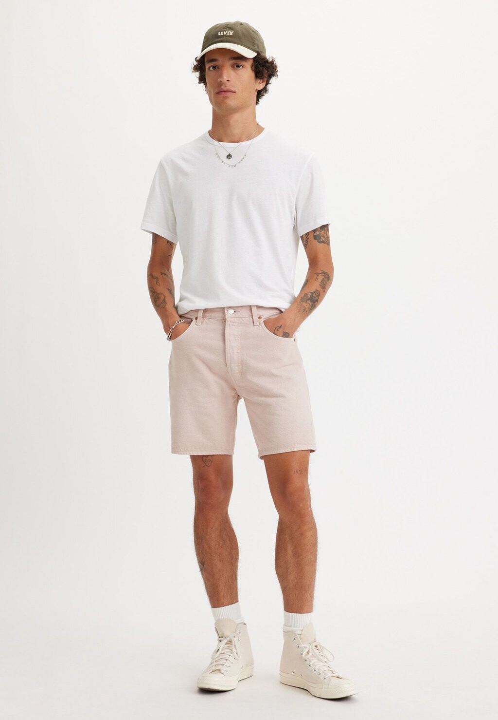 

Джинсовые шорты 501 93 Levi's, цвет sand castle