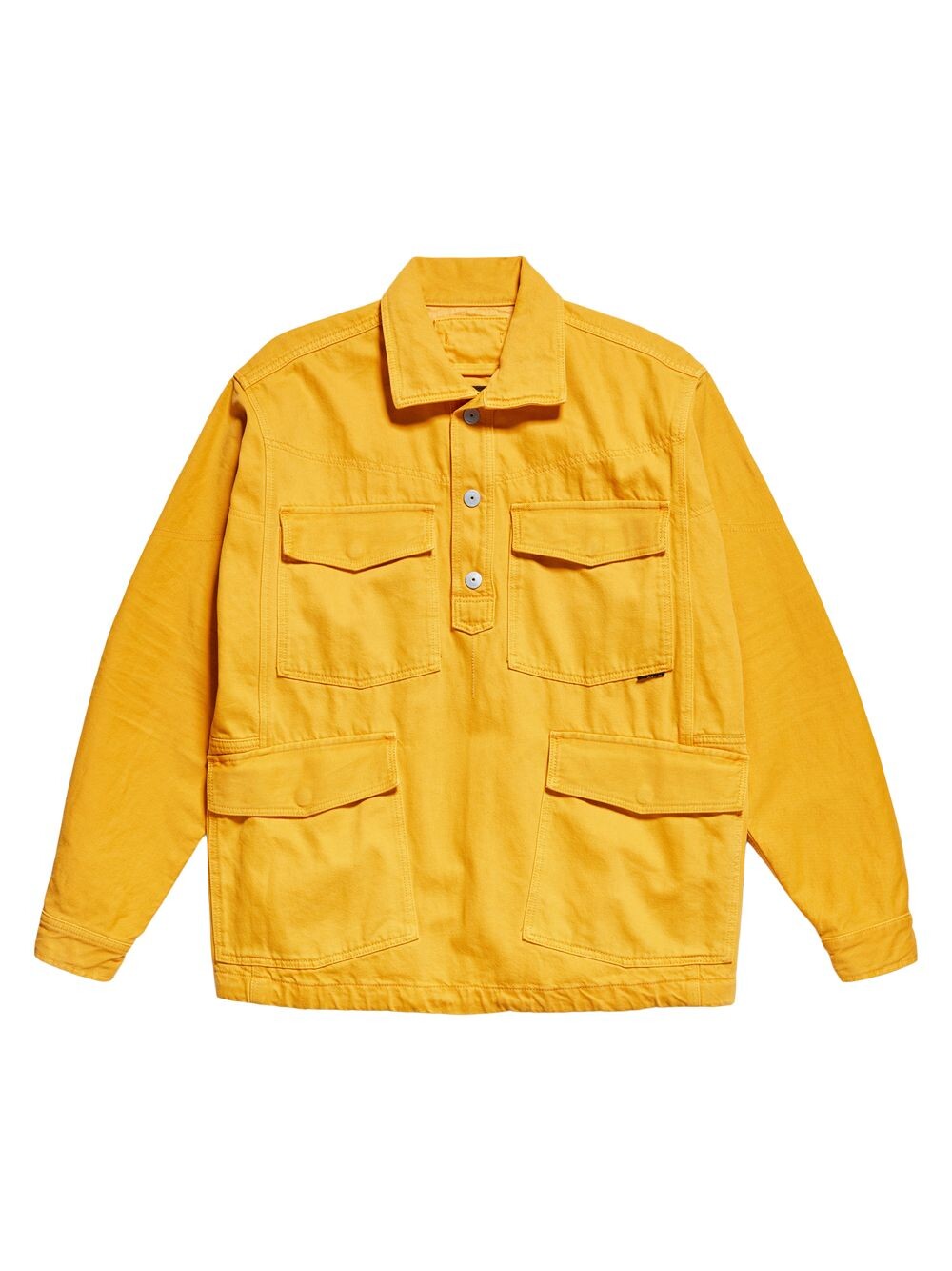 

Хлопковая куртка шанорак G-Star RAW, желтый