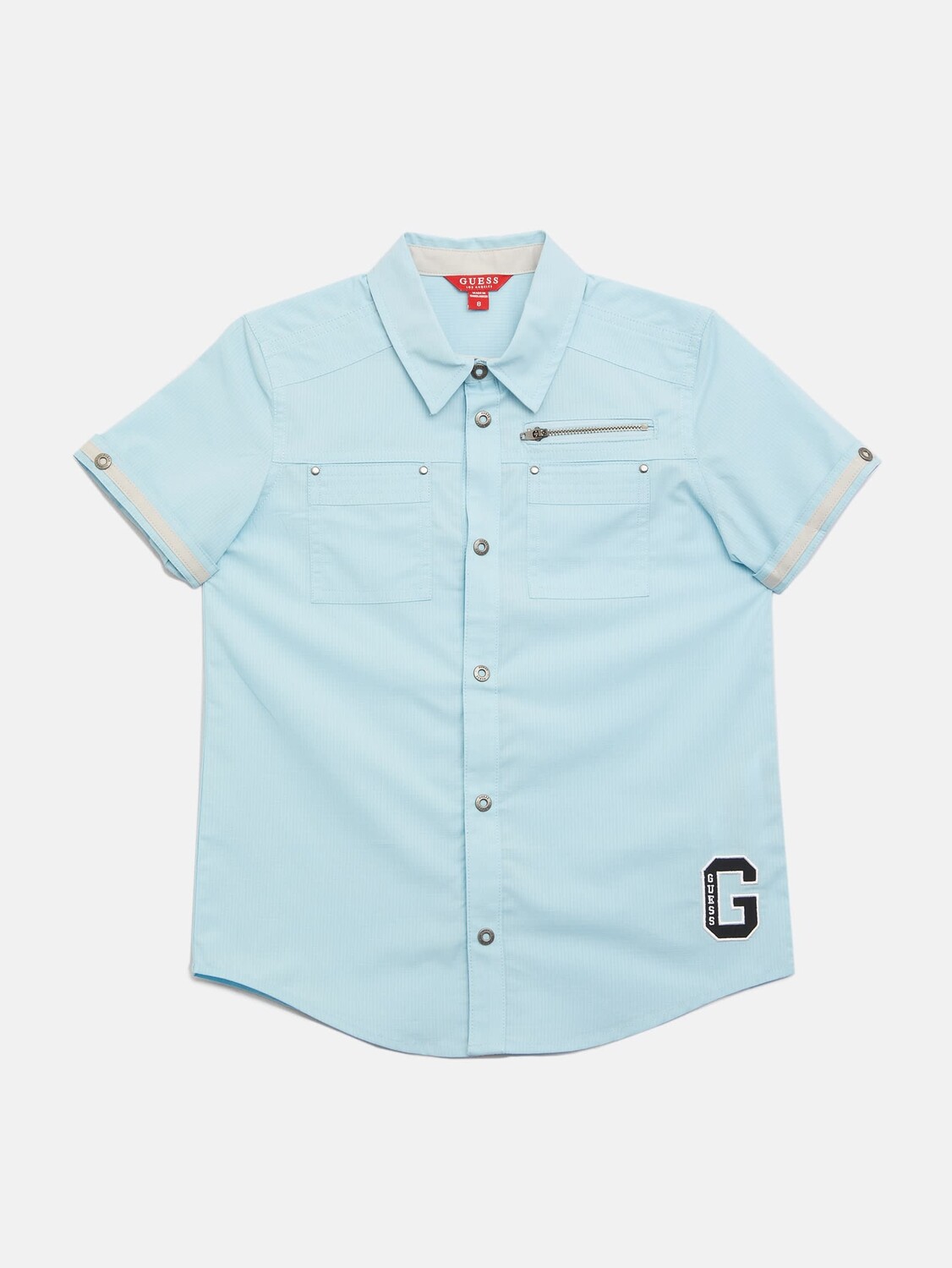 

Рубашка Фриц Рипстоп (7-16) Guess Factory, цвет Bella Blue