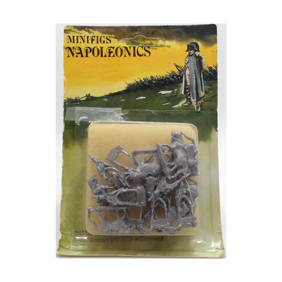 

Русские гусары с командованием, Napoleonic Miniatures - Russian (15mm) (Minifigs)