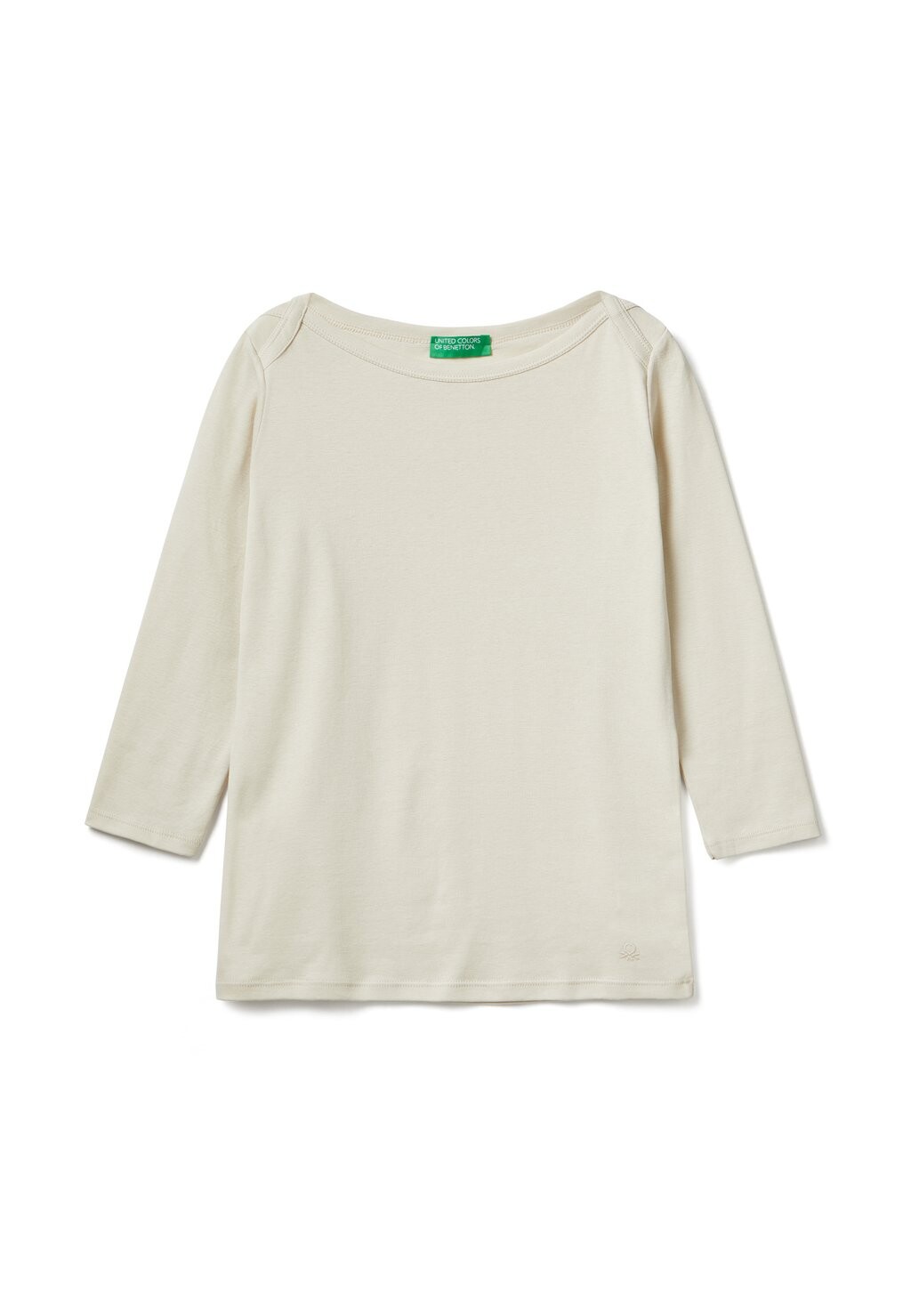 

Рубашка с длинным рукавом United Colors of Benetton, цвет beige