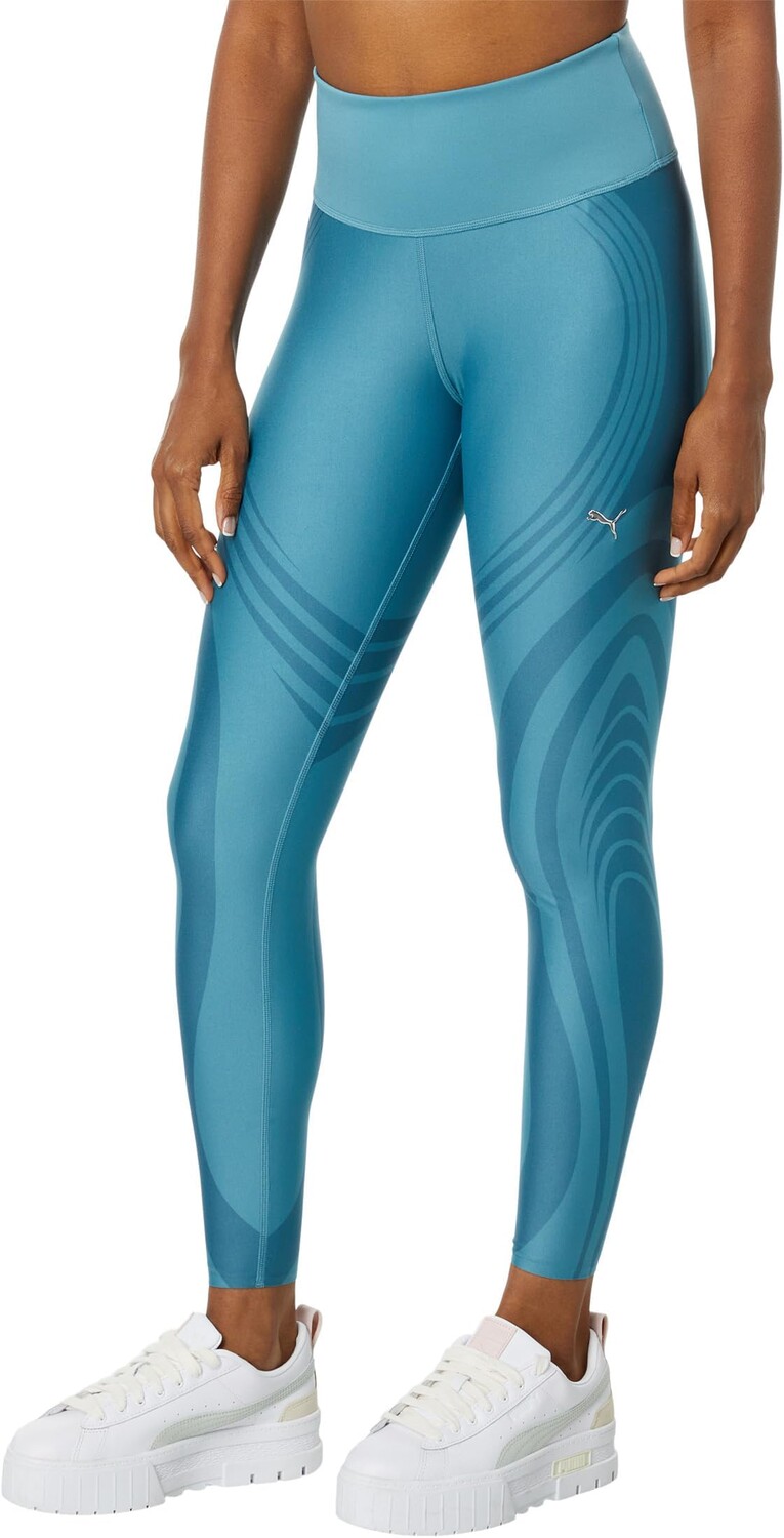

Брюки Eversculpt High-Waist Fleece Tights PUMA, цвет Bold Blue