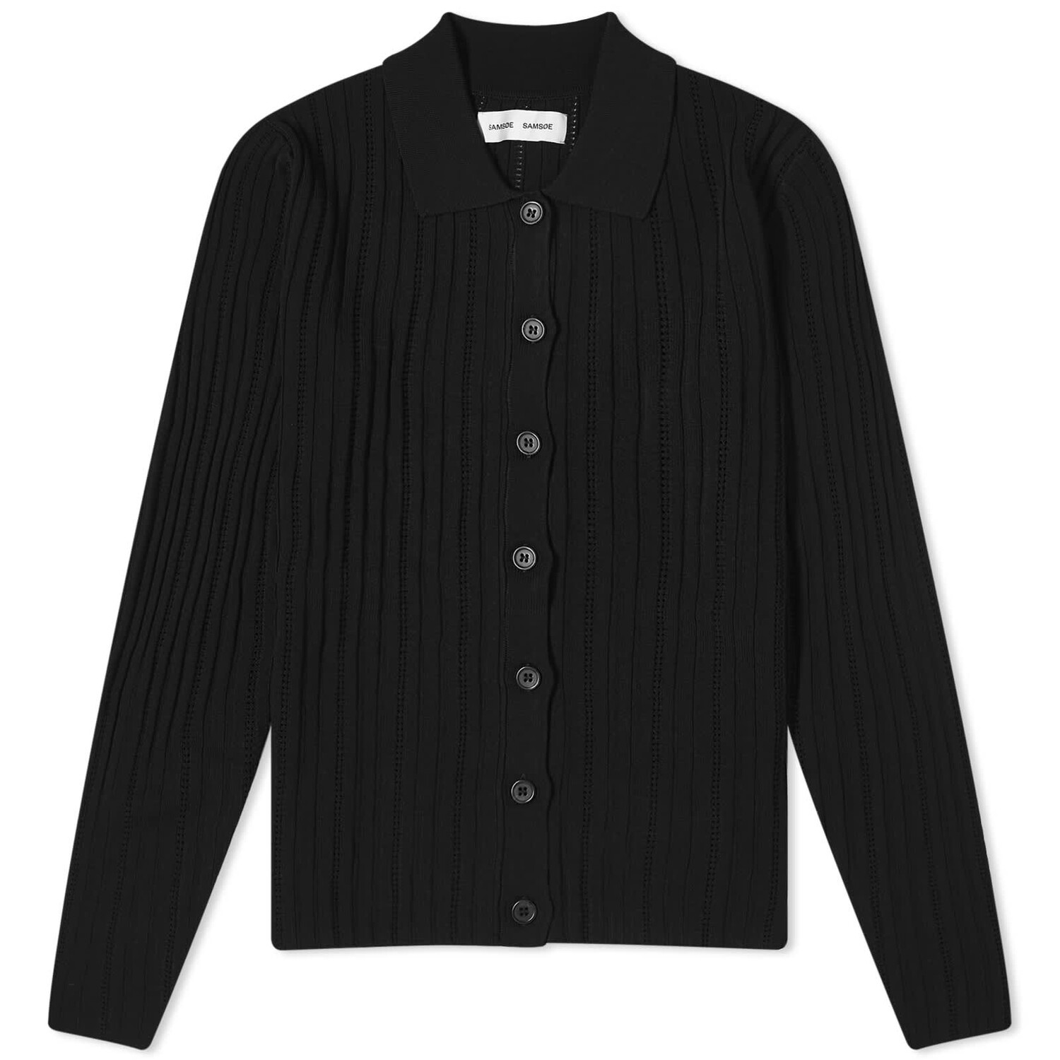 

Кардиган Samsøe Samsøe Lea Fitted, черный