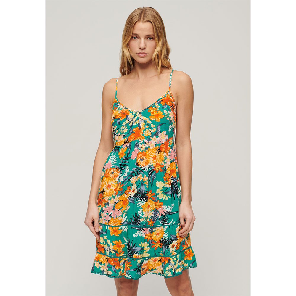 Платье Superdry Beach Sleeveless Short, Разноцветный