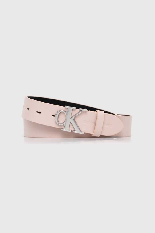 

Кожаный ремень Calvin Klein Jeans, розовый