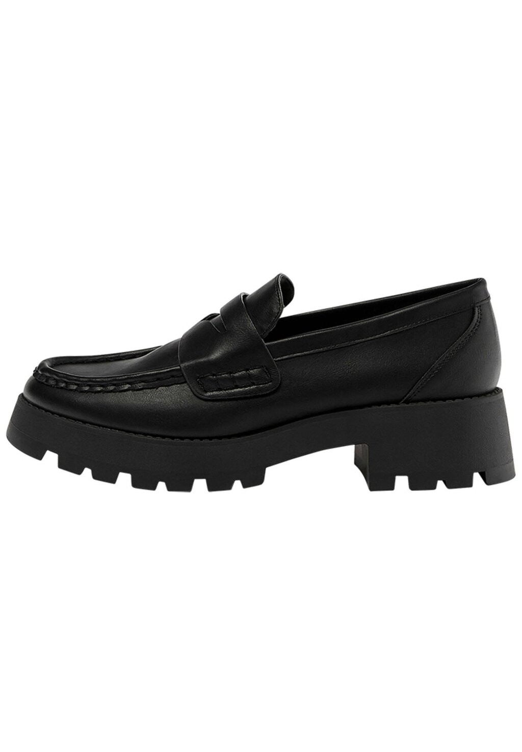 

Мокасины PULL&BEAR, черный