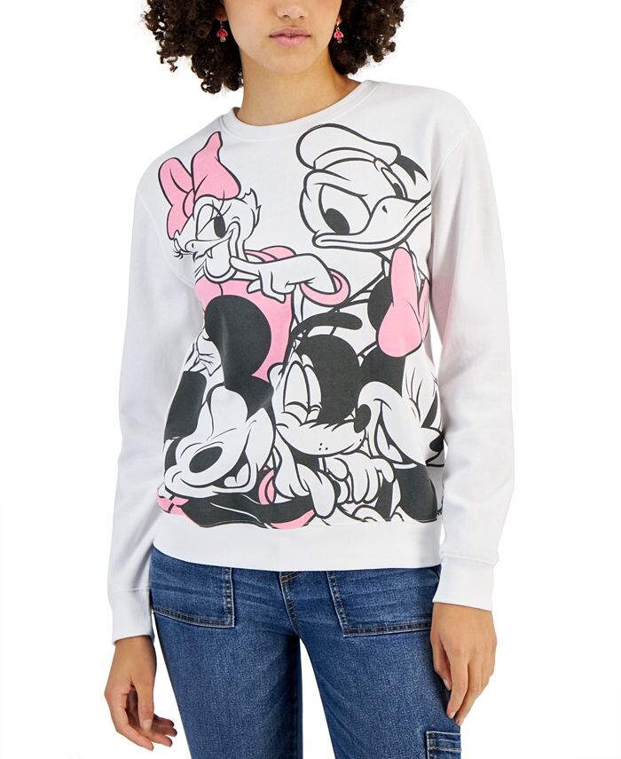 

Толстовка с рисунком Друзья Disney, белый