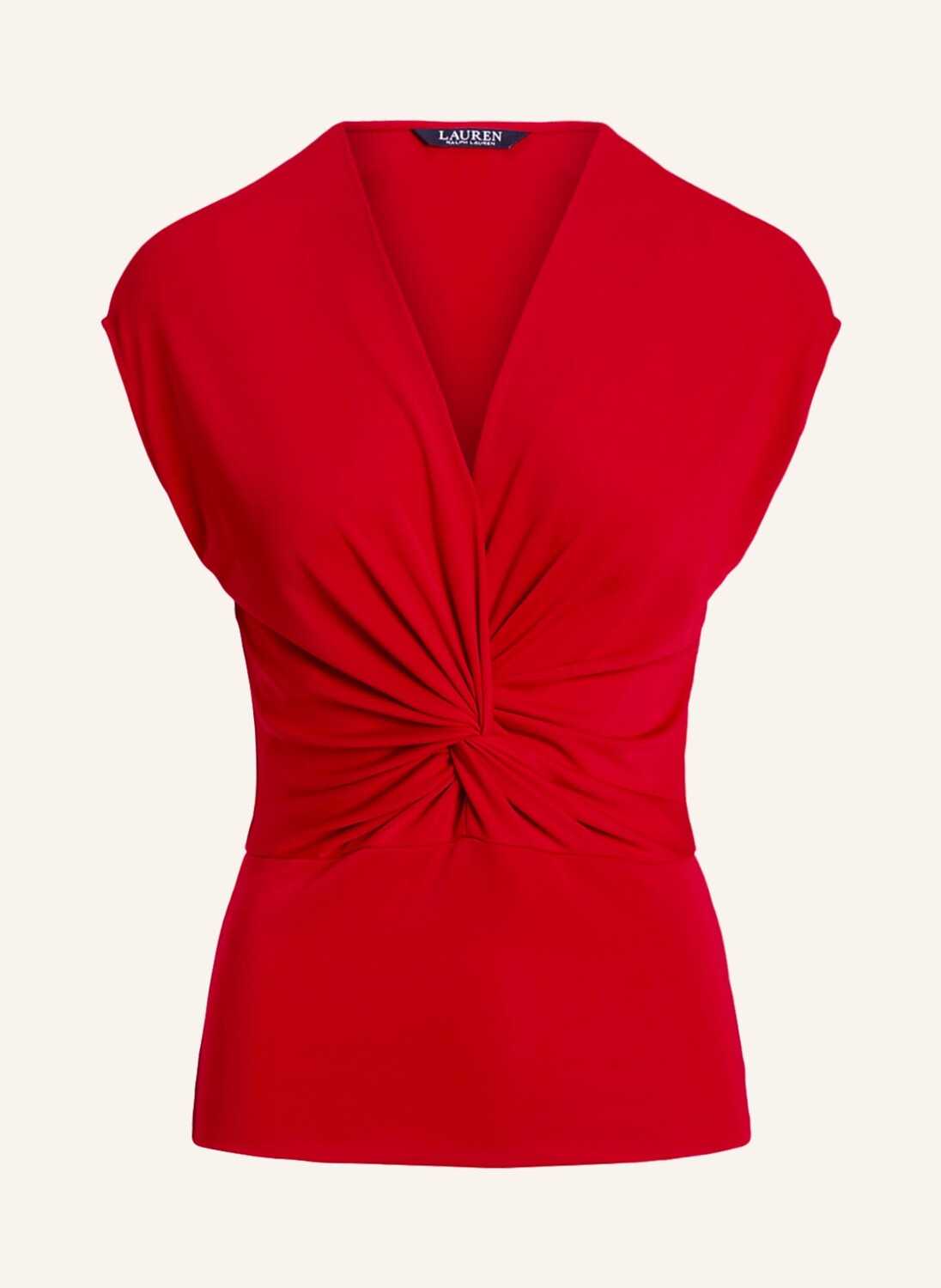 

Блуза топ LAUREN RALPH LAUREN aus Jersey, красный