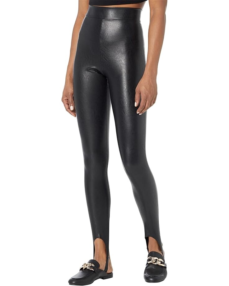 

Леггинсы Commando Faux Leather Stirrup SLG79, черный