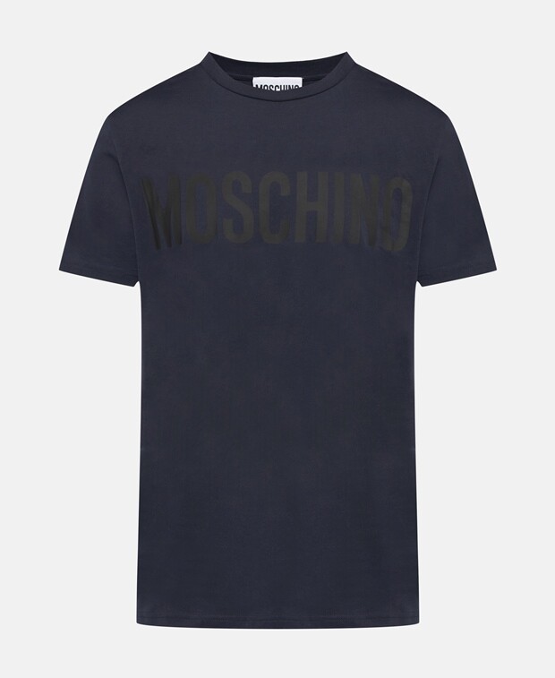 

Футболка Moschino, синий