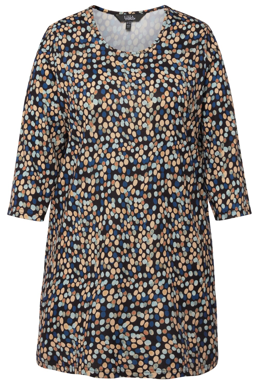 

Футболка Ulla Popken Long, цвет mittelblau