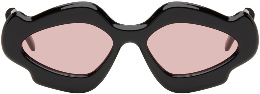 

Черные солнцезащитные очки Paulas Ibiza Bubble с геометрическим узором LOEWE