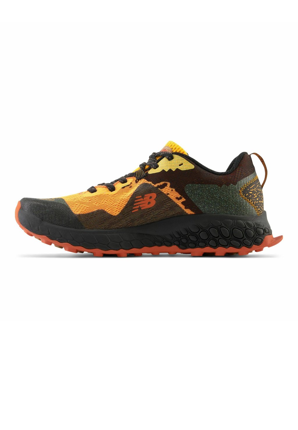 Кроссовки для бега по пересеченной местности Fresh Foam X Hierro V7 New Balance, цвет hot marigold black