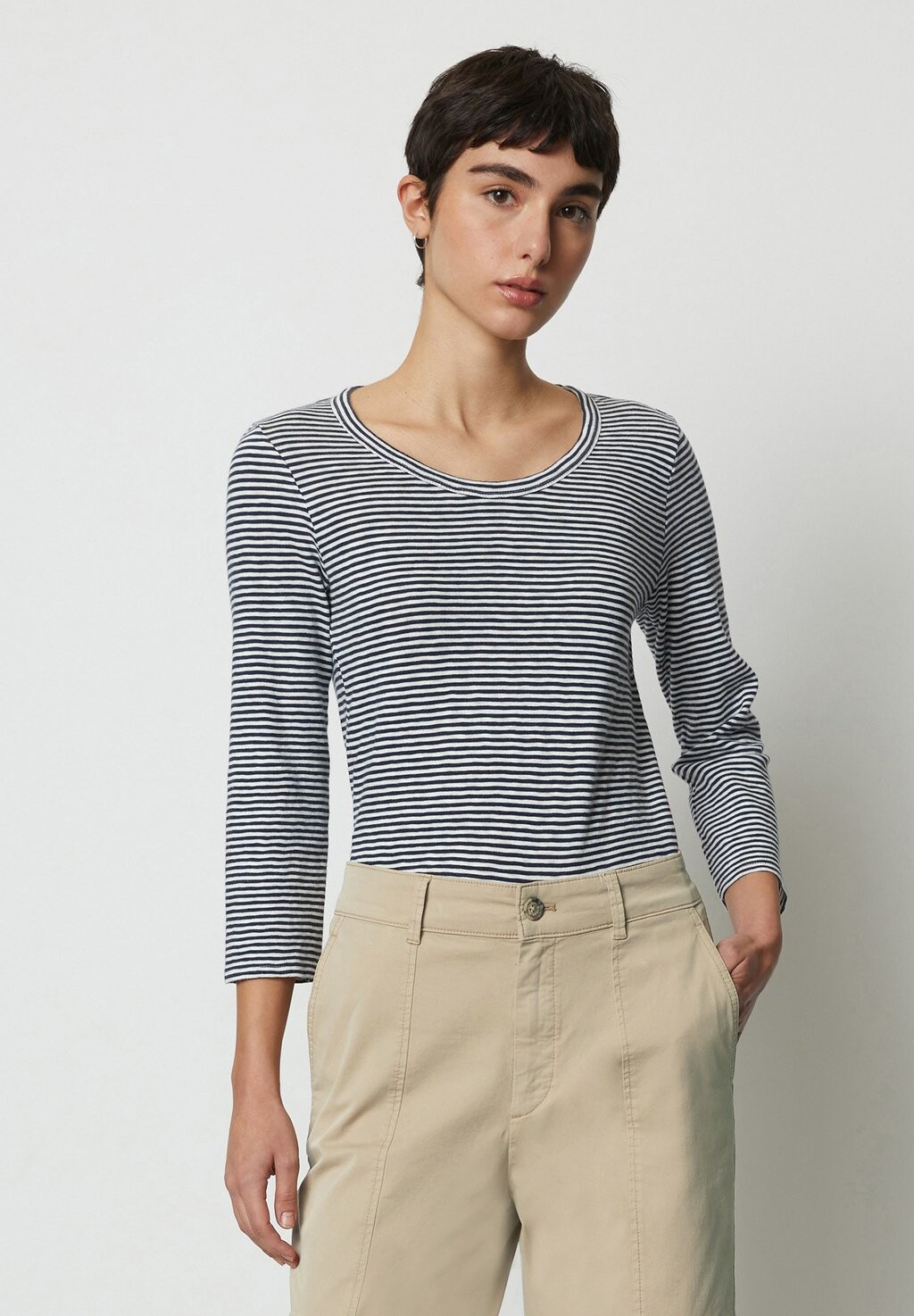 

Рубашка с длинными рукавами STREIFEN Marc O'Polo DENIM, цвет multi navy teal