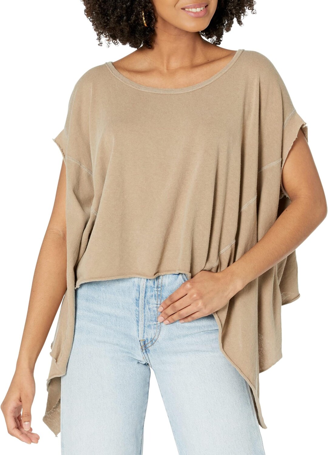 

Футболка «Ангел» Free People, цвет Bunny