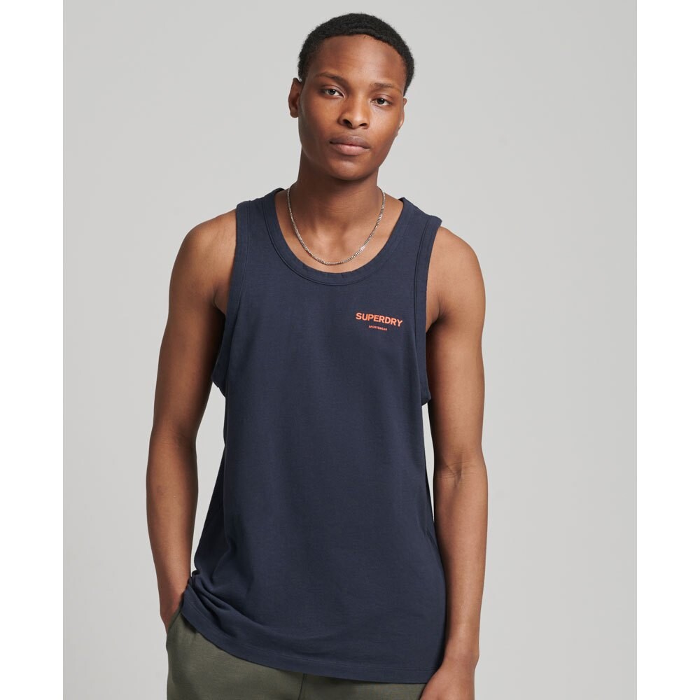 

Футболка Superdry Code Core Sport Sleepless, синий