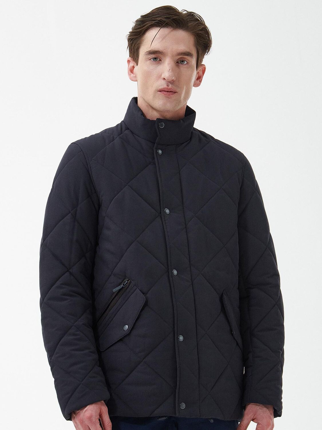 

Зимняя стеганая куртка Челси Barbour, темно-синий