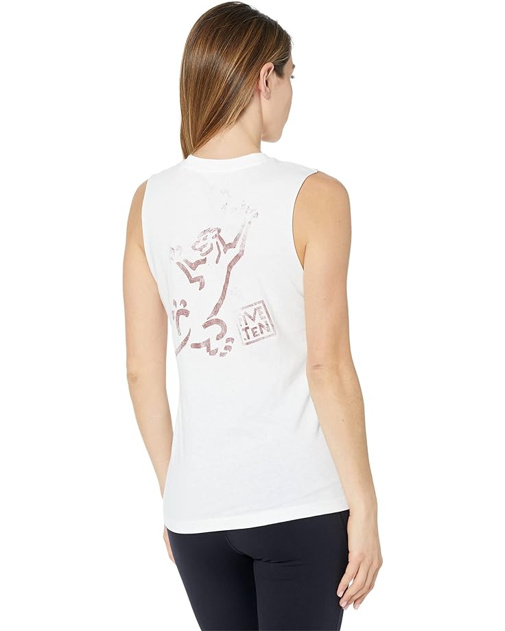 

Топ Adidas Five Ten Stealth Cat Graphic Tank Top, белый