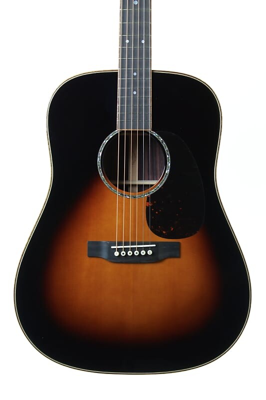 

Акустическая гитара Martin Custom Shop D/000-14F, 1935 Teardrop Sunburst