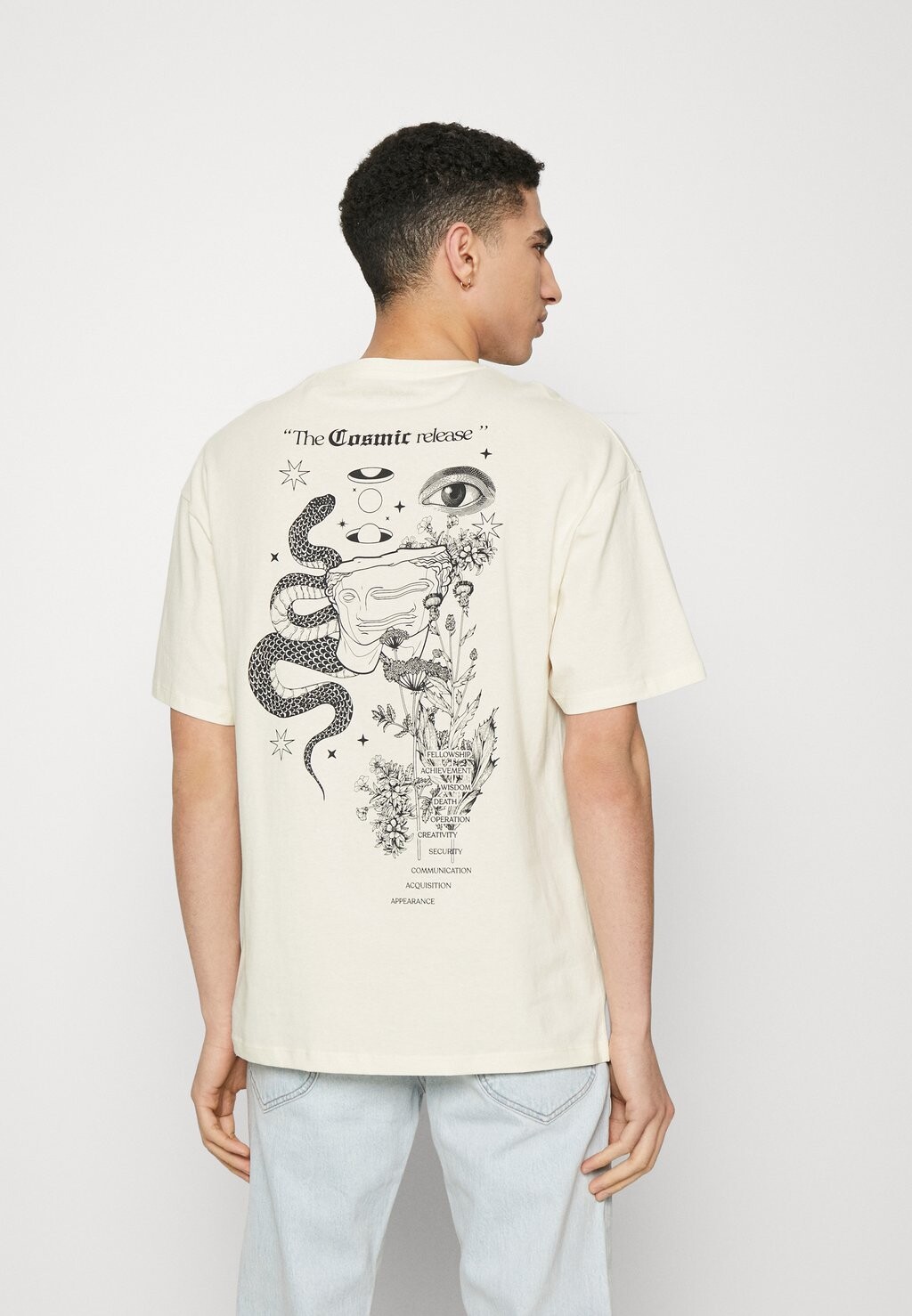 

Футболка с принтом Jack & Jones
