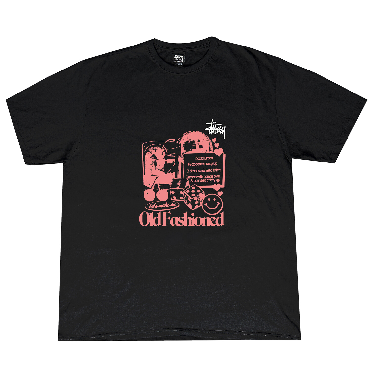 

Футболка унисекс черная Stussy, черный