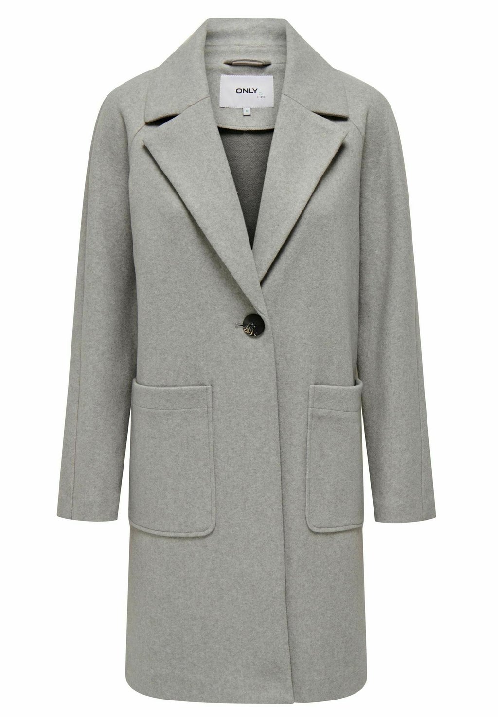 Классическое пальто ONLY, серый