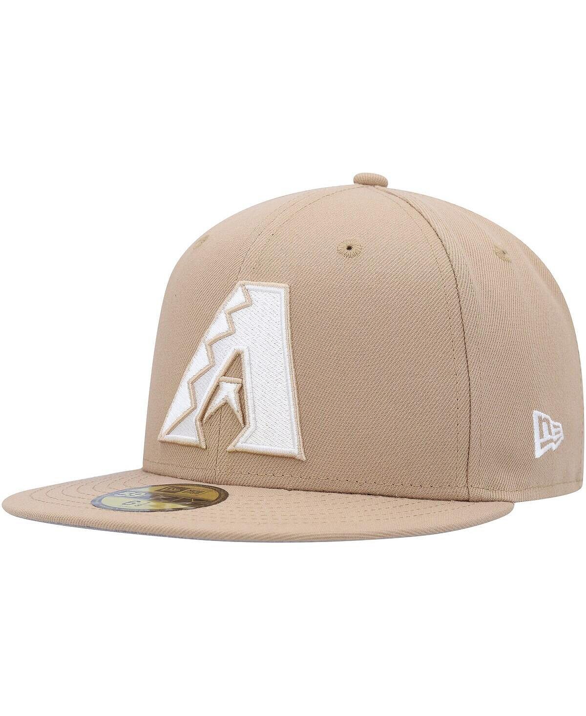 

Мужская приталенная шляпа цвета хаки Arizona Diamondbacks 59FIFTY New Era