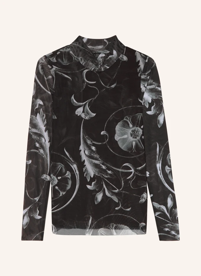 

Лонгслив kaesa из сетки Ted Baker, черный