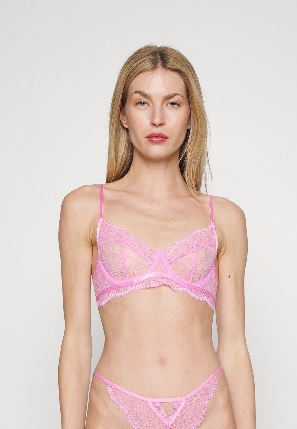 

Бюстгальтер на косточках Hunkemöller, розовый